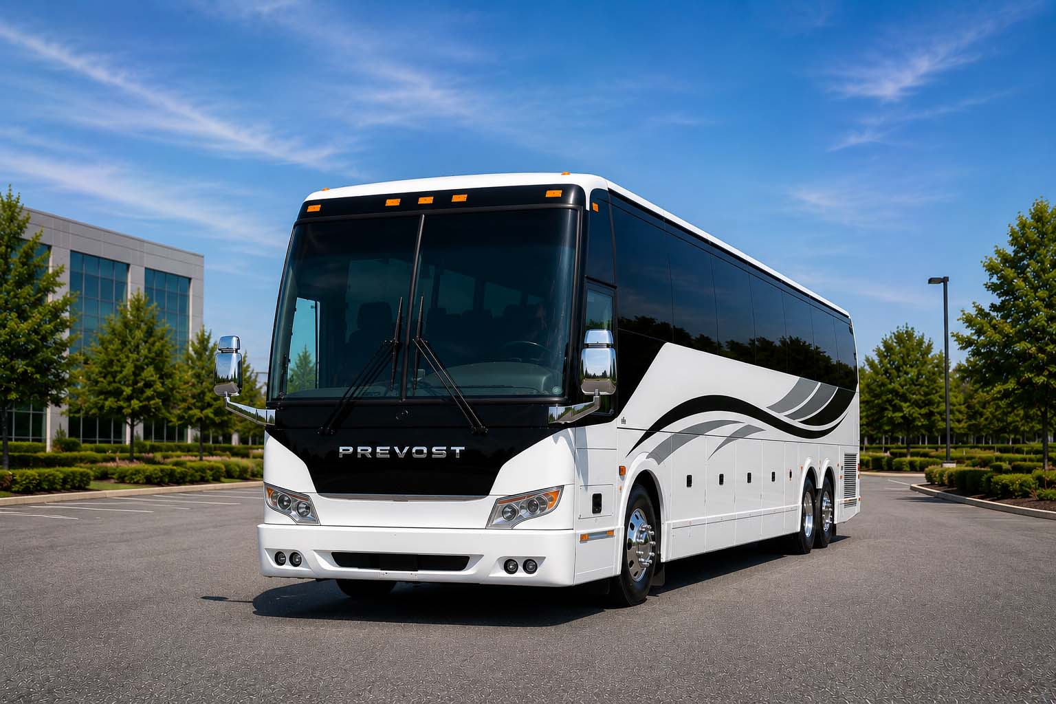 Charter bus rental in Elgin, IL